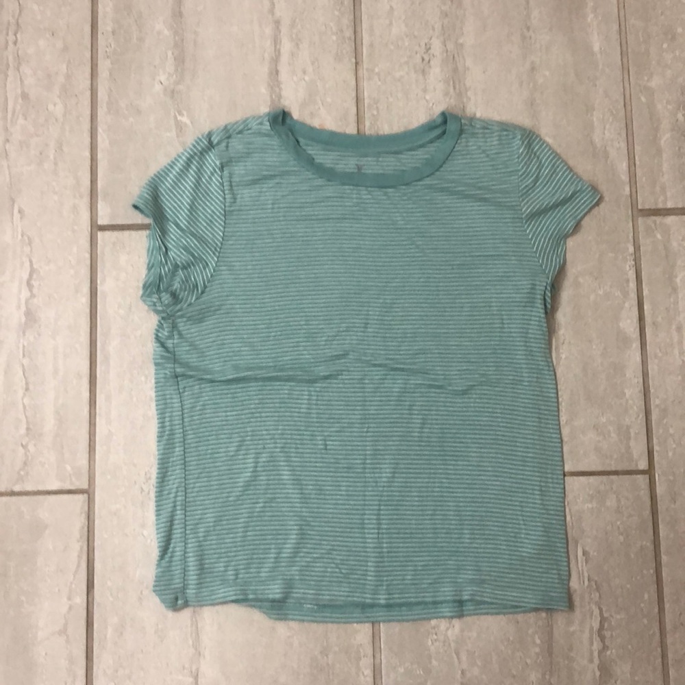 striped american eagle top